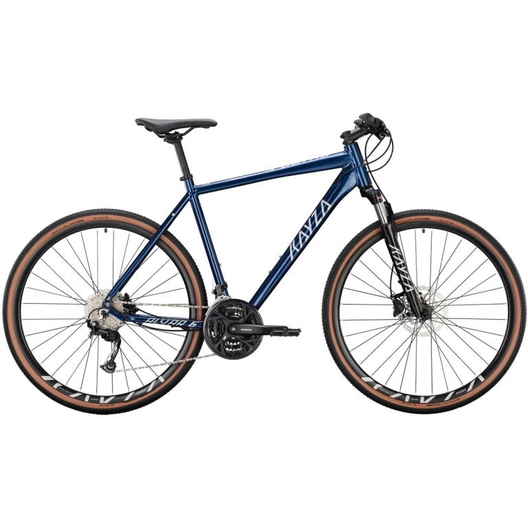 KAYZA "Alvar 6" Crossrad 28 Zoll jeansblue