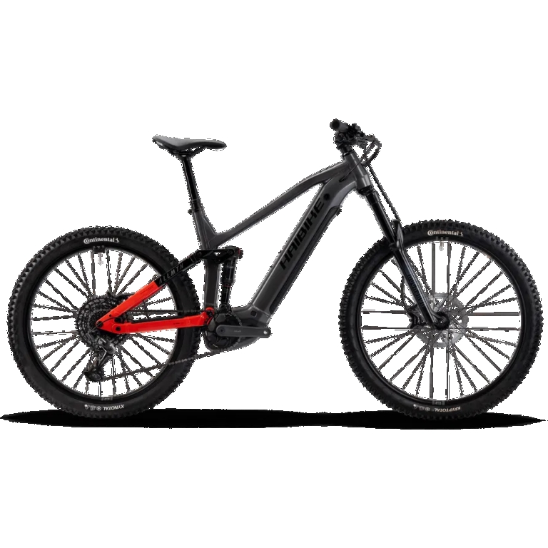 Haibike "ALLMTN 4"- E-Bike  High  silver/red/black