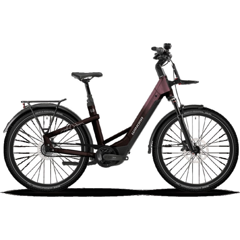 Winora "Yakun R5" - E-Bike 27,5 Zoll black-purple