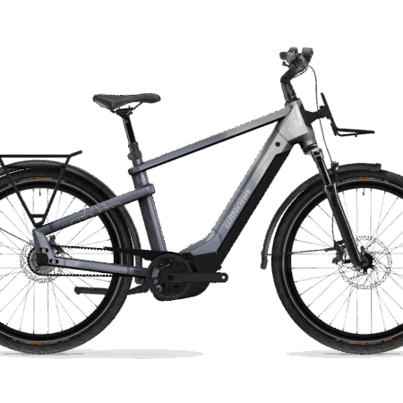Winora "Yakun R5 Pro" High E-Bike 27,5 Zoll silver-black