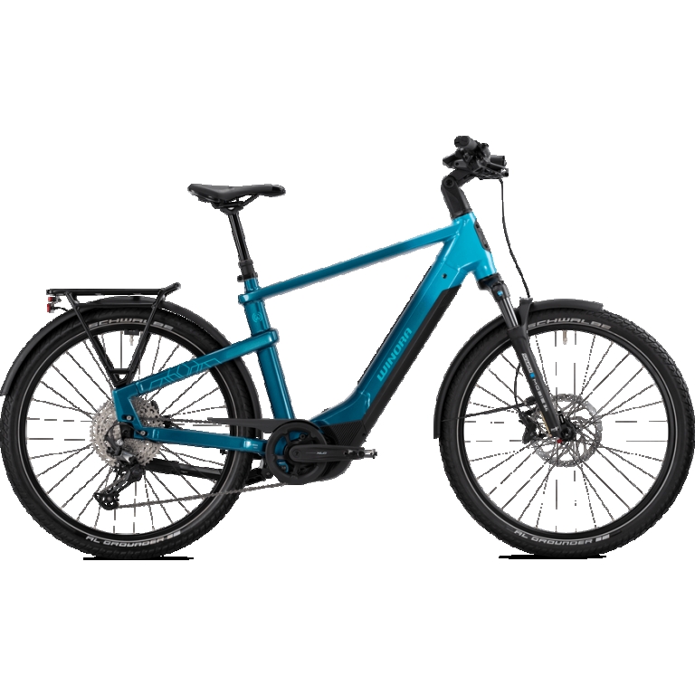 Winora "Yakun X12" E-Bike High 27,5 Zoll blue-black