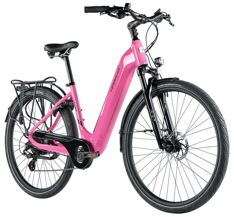 Leader Fox "Nara" E-Bike 28 Zoll pink