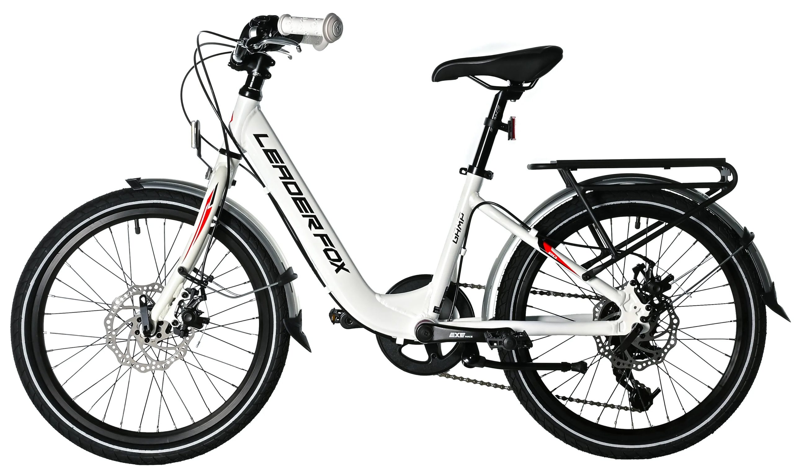 Leader Fox "Gamp" Kinderfahrrad 20 Zoll white – Bild 4