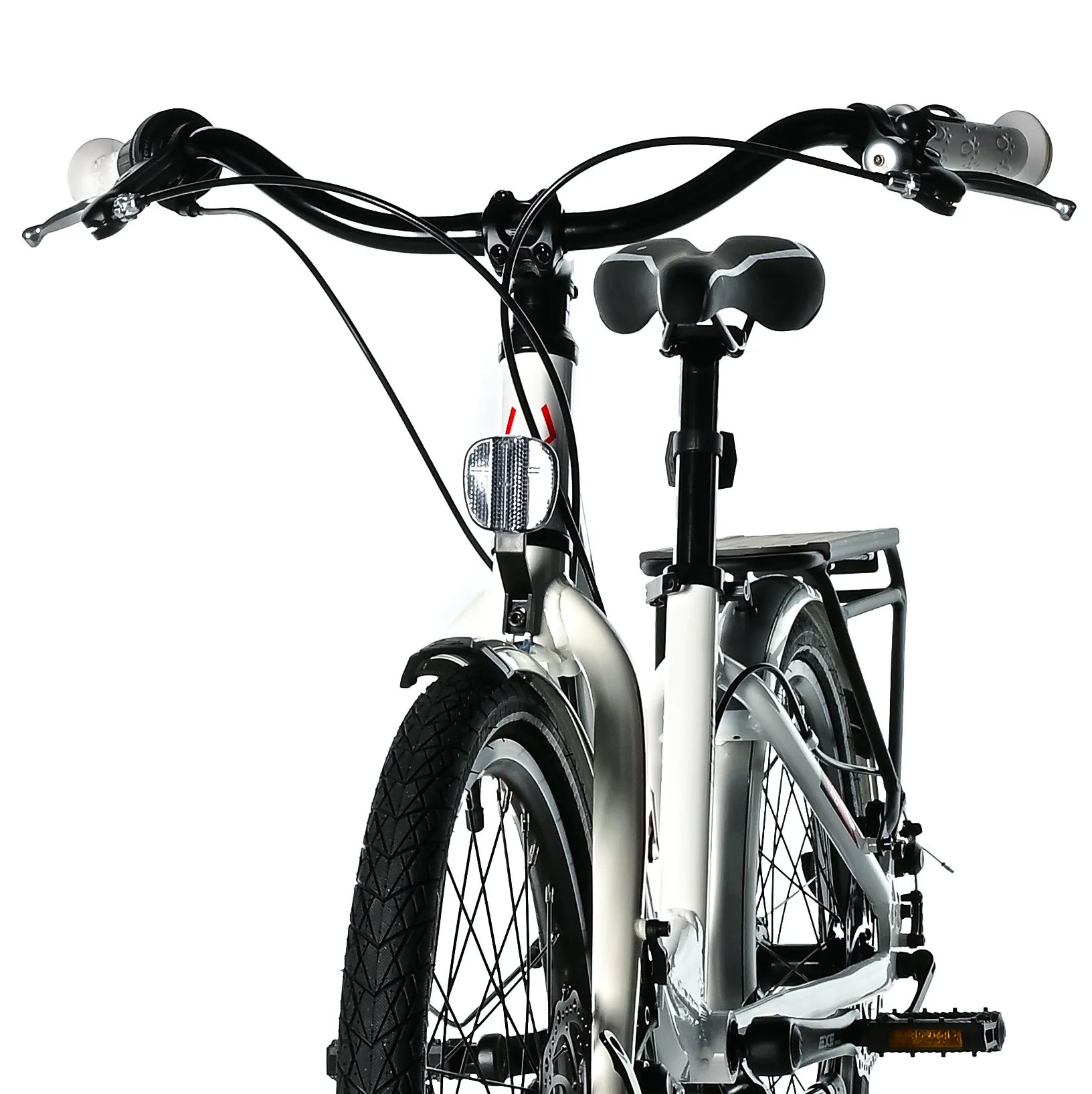 Leader Fox "Gamp" Kinderfahrrad 20 Zoll white – Bild 3