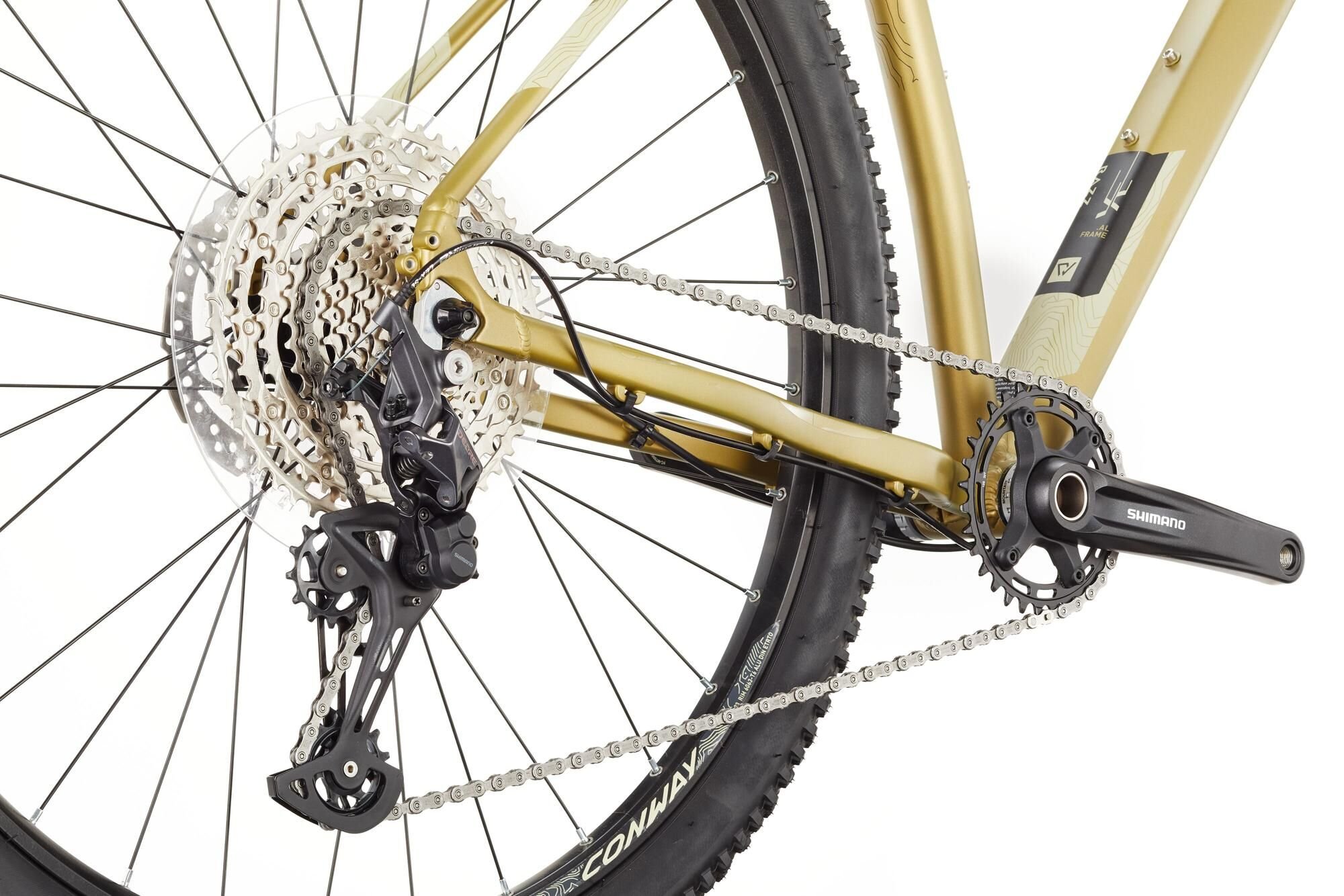 CONWAY "Razz 8.0" MTB Hardtail 29 Zoll bronze matt – Bild 3