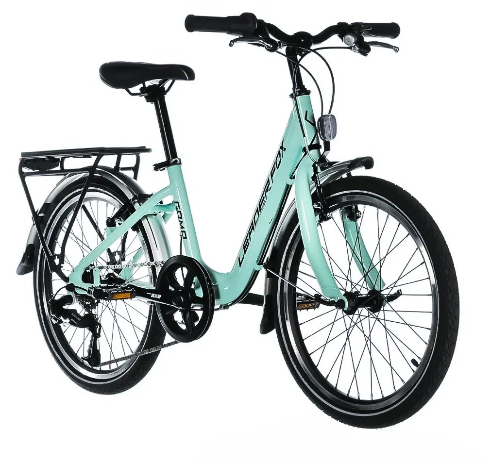 Leader Fox "GAMP" Mädchenfahrrad 20 Zoll turquoise