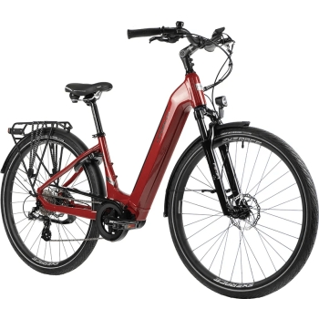 Leader Fox "Saga" E-Bike 28 Zoll red