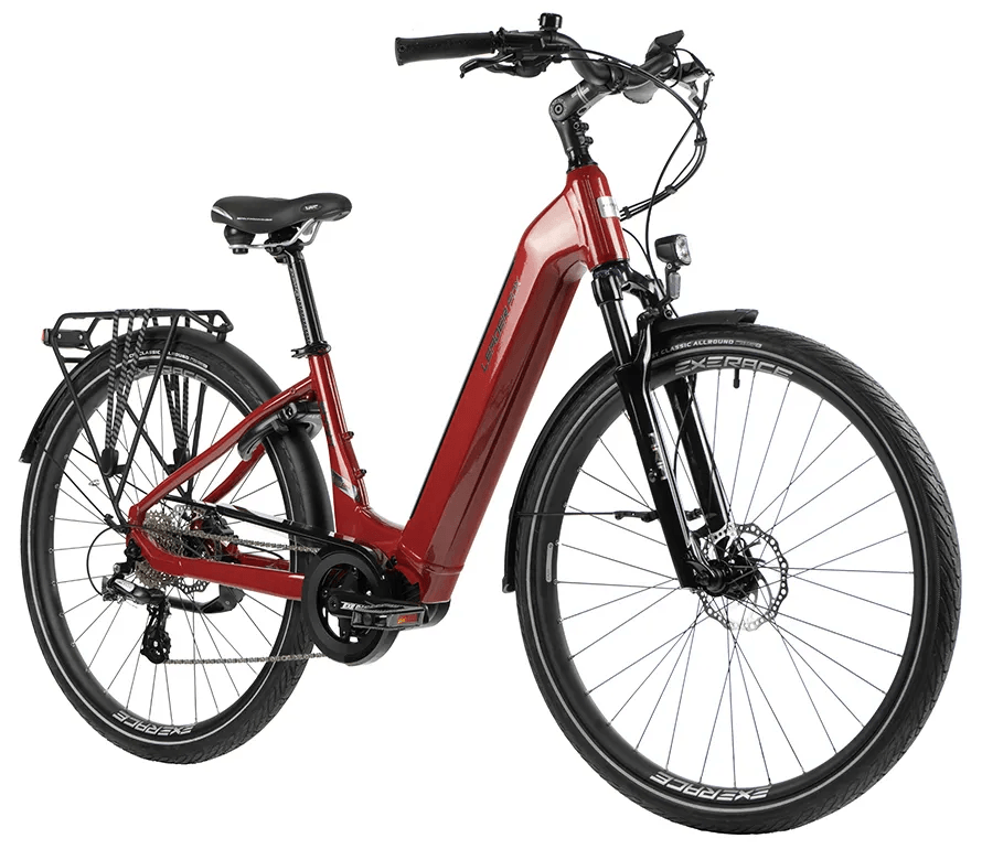 Leader Fox "Saga" E-Bike 28 Zoll red