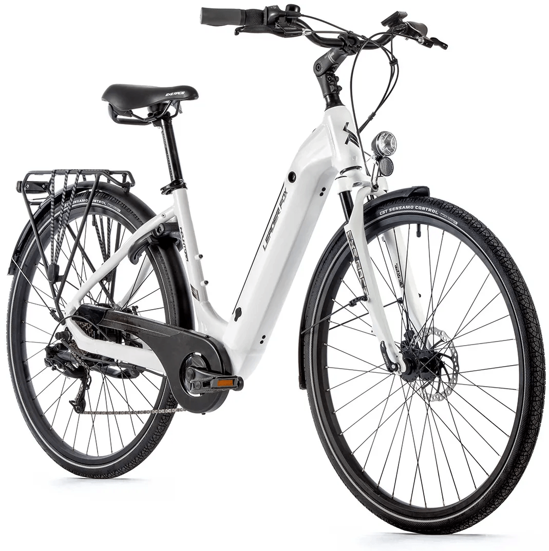 Leader Fox "Induktora" E-Bike 28 Zoll white