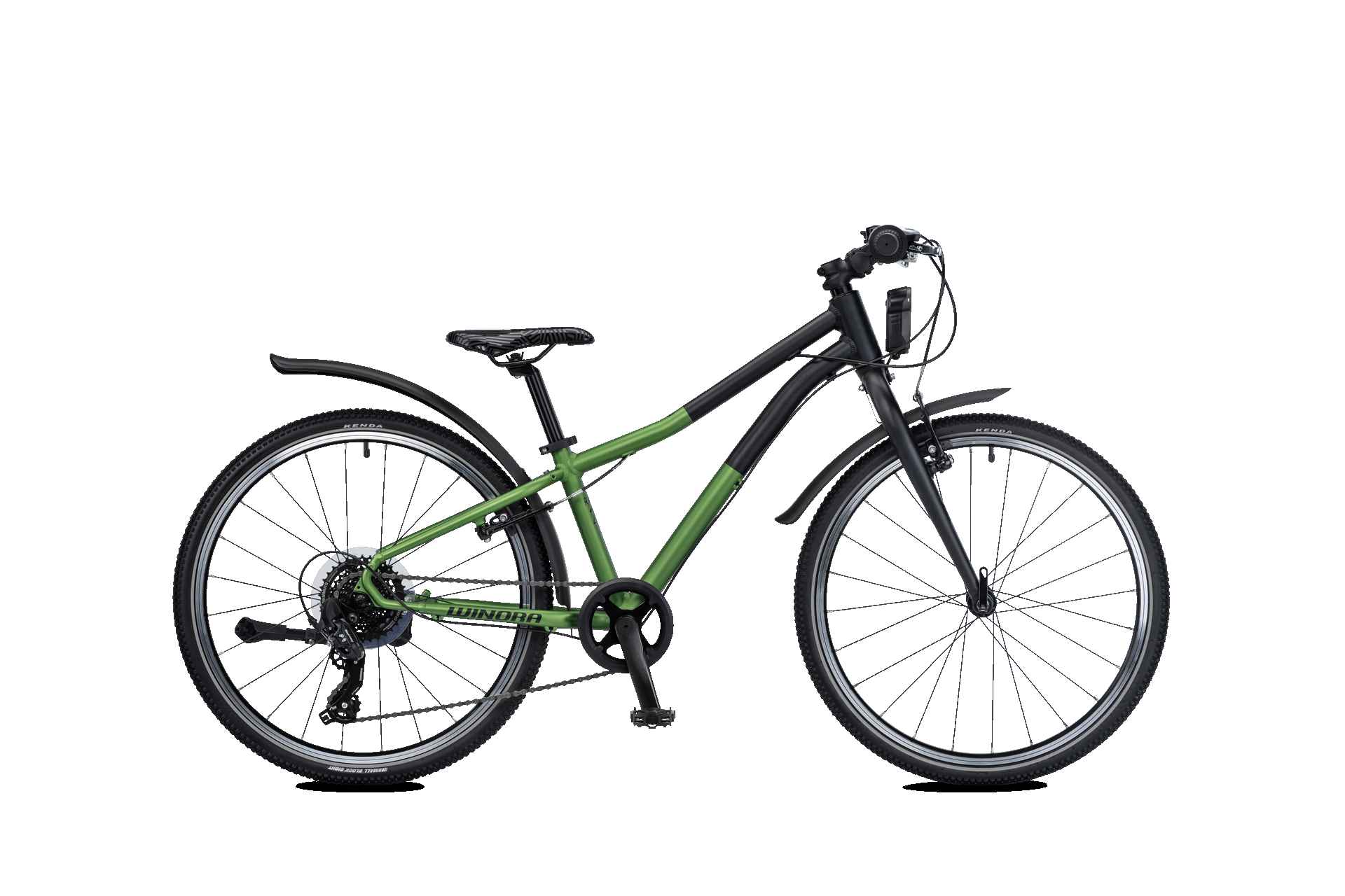 Winora "Rage 24" Kinder-/Jugendfahrrad 24 Zoll - green-black