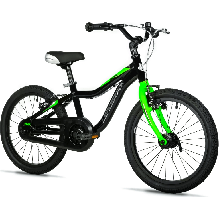 Leader Fox "Bubu" Kinderfahrrad 18 Zoll dark-green