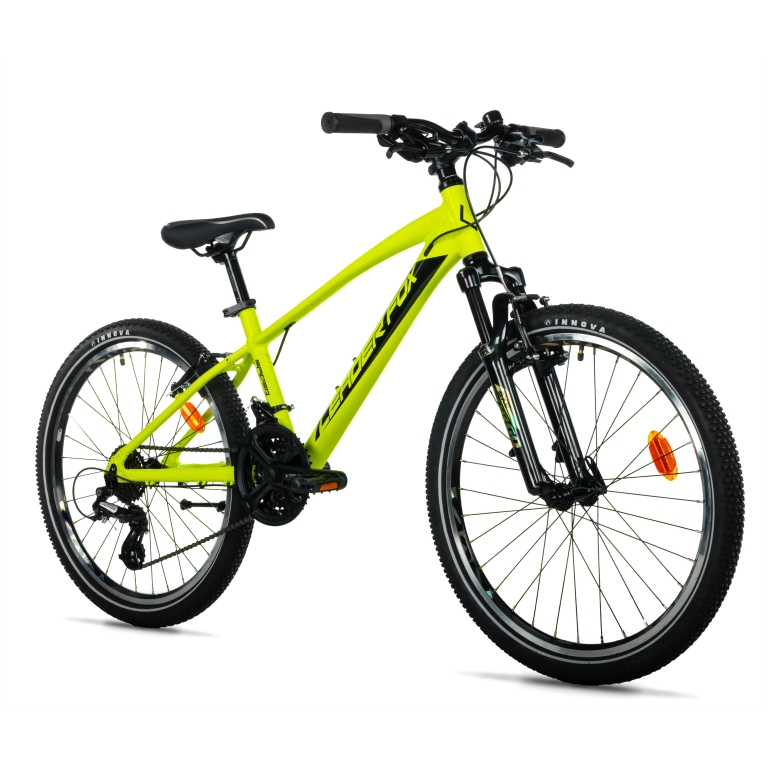 Leader Fox "Spider" MTB Hardtail 24 Zoll yellow