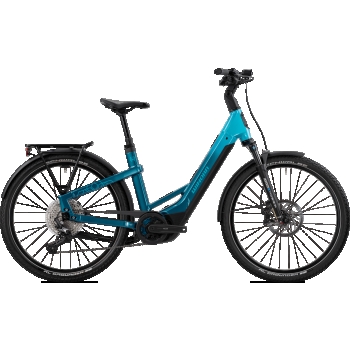 Winora "Yakun X12 Low" E-Bike 27,5 Zoll blue monday/aqua gloss