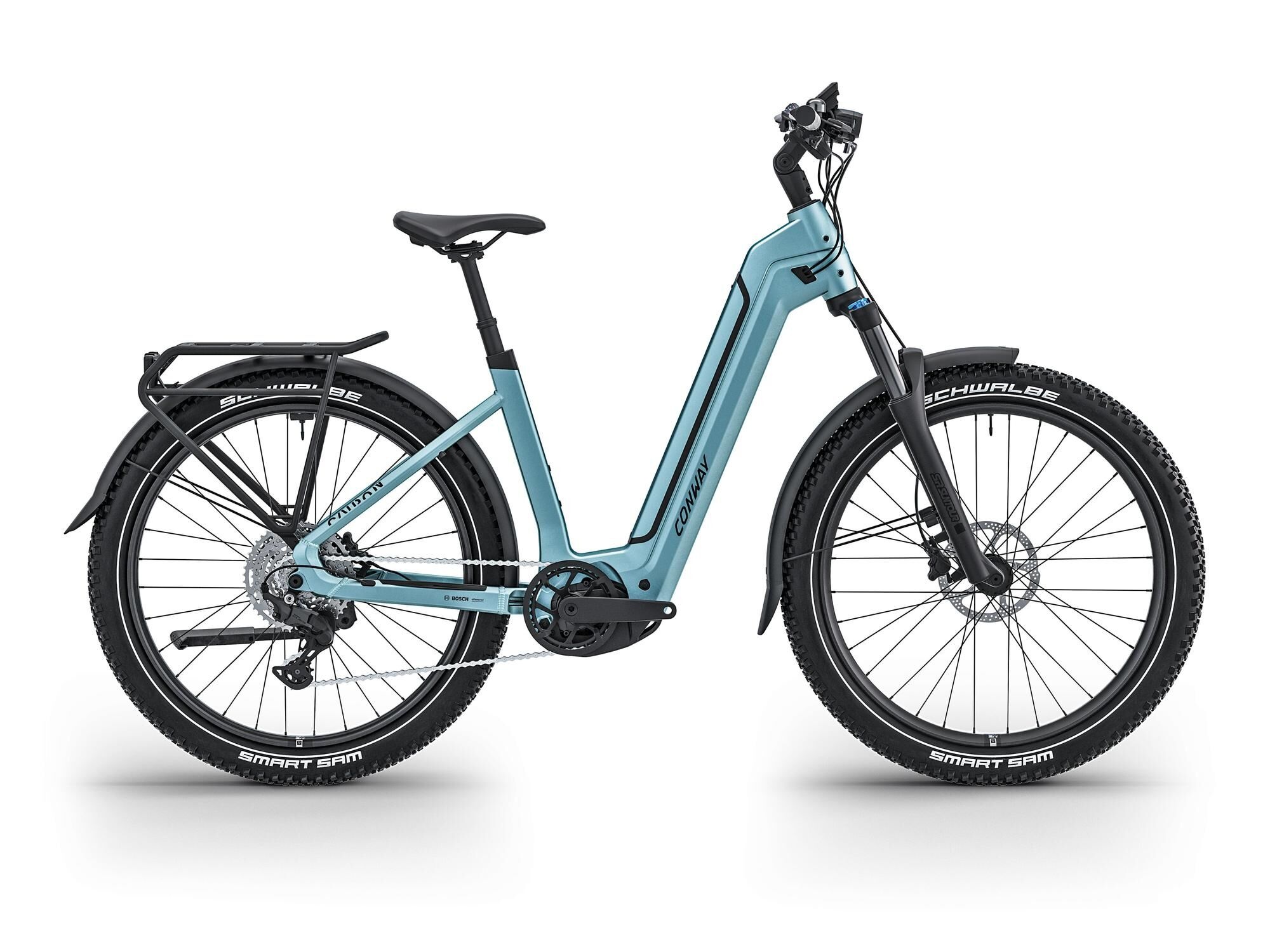 CONWAY Elektro-SUV "Cairon C 2.0 " E-Bike, 800Wh, 27 Zoll, iceblue