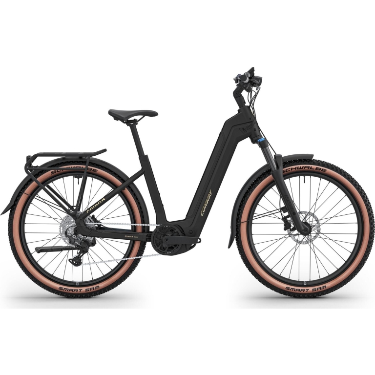 CONWAY Elektro-SUV "Cairon C1.0" E-Bike, 800Wh, 27 Zoll, black-gold