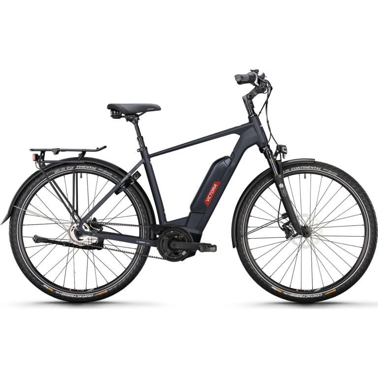 Victoria "Cysalo 13" High E-Bike Trekking, 545Wh, 28 Zoll, bat black