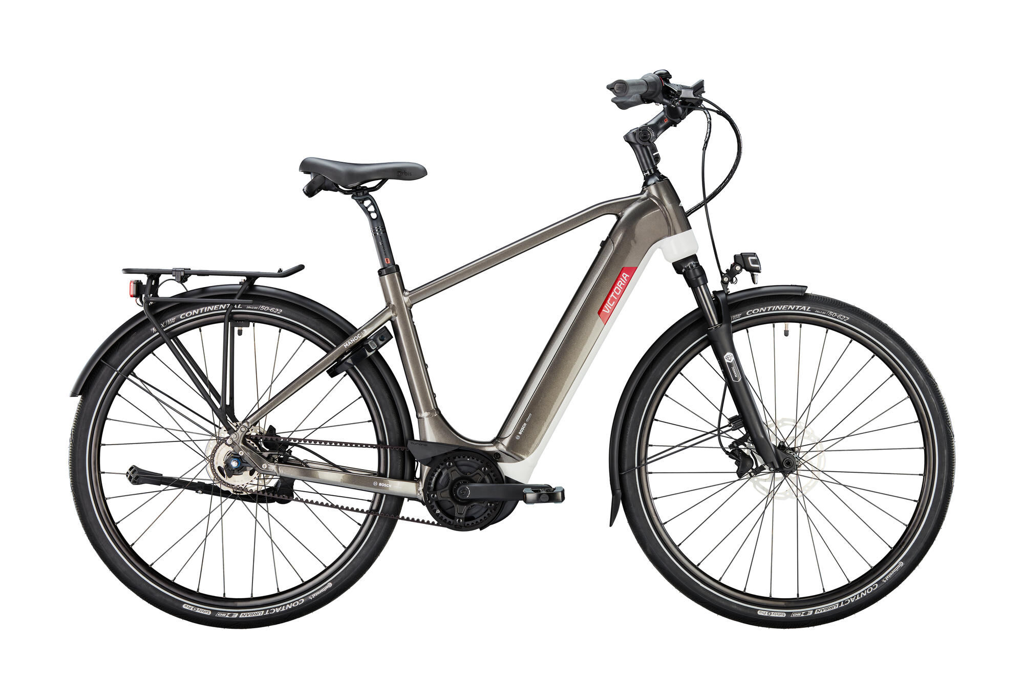 Victoria "Manoc 3" E-Bike 28 Zoll quartz-grey