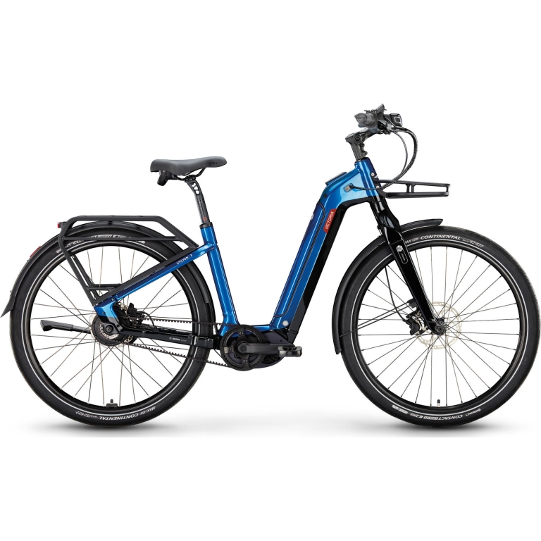 Victoria Elektro-Urbanrad "UTILYON 3" E-Bike, 750Wh, 29 Zoll, aquamarinblau
