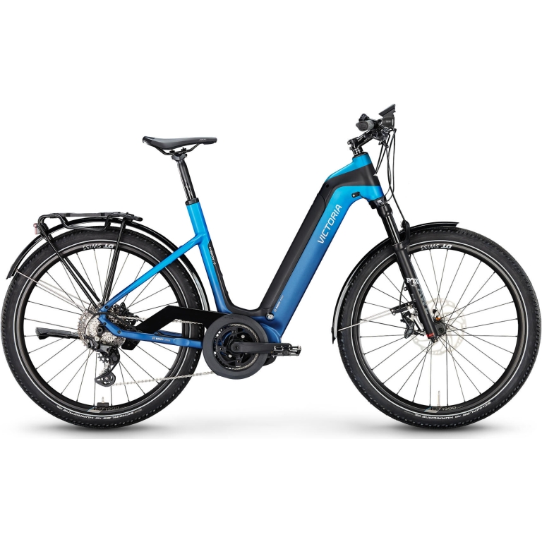 Victoria Elektro-SUV "FYBRON 6" E-Bike, 750Wh, 27,5 Zoll, farblue