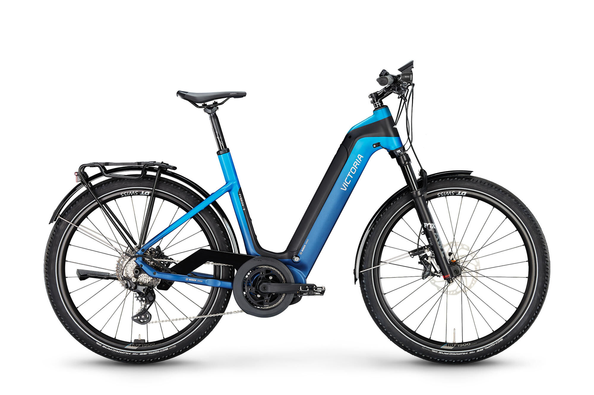 Victoria Elektro-SUV "FYBRON 6" E-Bike, 750Wh, 27,5 Zoll, farblue