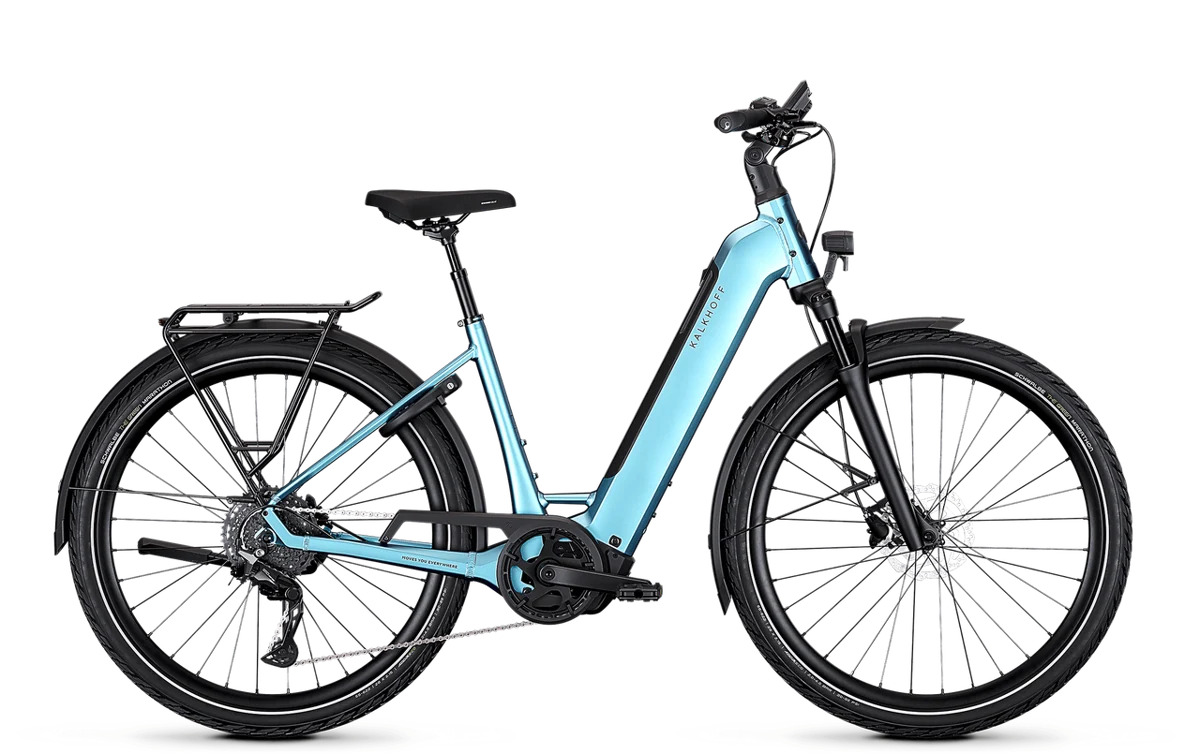 Kalkhoff "Endeavour 3 Excite" E-Bike, 600Wh, 28 Zoll polarblue
