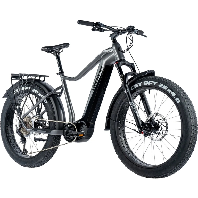 Leader Fox "BRASA" Fat-/E-Bike, 720Wh, 26 Zoll, darksilver