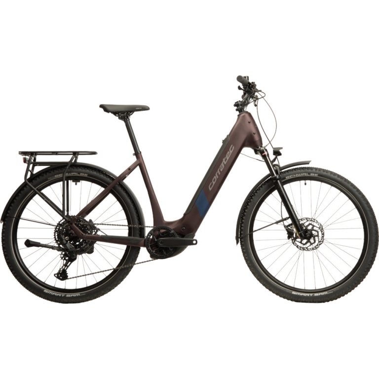 Corratec E-Power "MTC CX6 Wave" E-Bike, 600Wh, 28 Zoll, red-brown