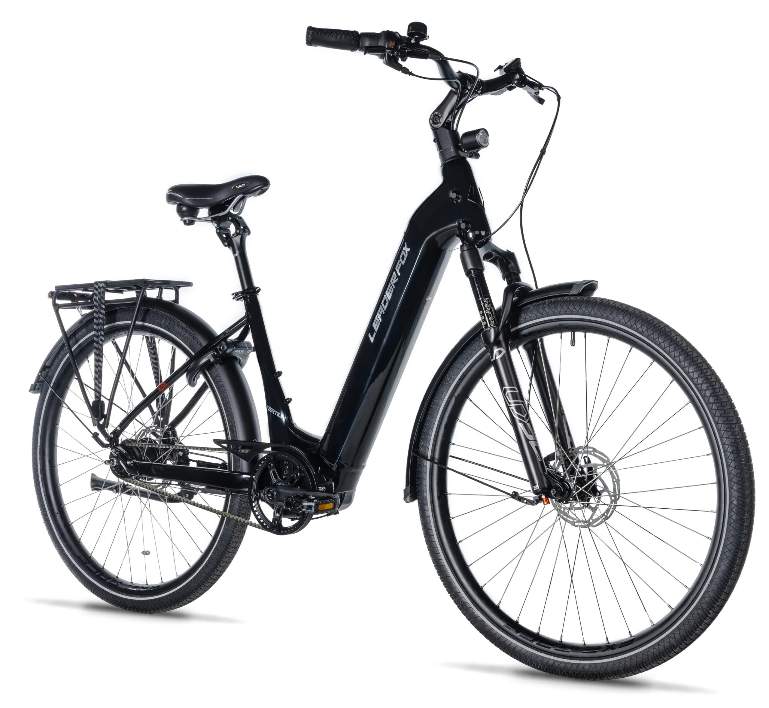 Leader Fox "TERTIUM" E-Bike, 540Wh, 28 Zoll, black