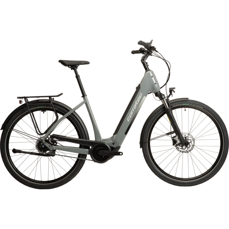 Corratec E-Power "Trekking 28 PX6 Coaster Wave" E-Bike, 600Wh, 27,5 Zoll, grey