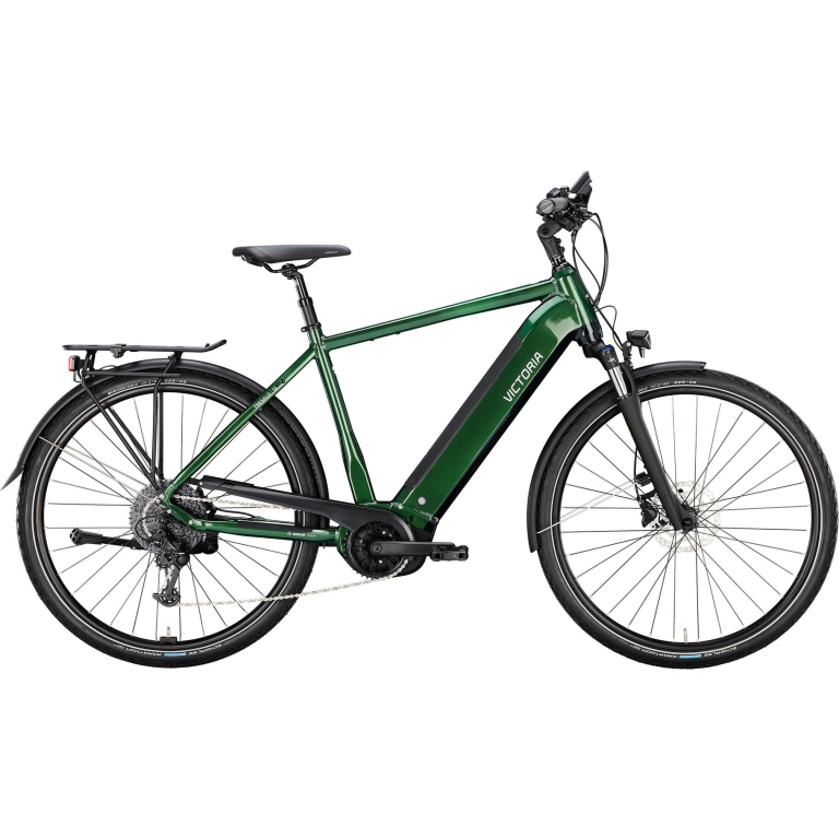 Victoria Elektro-Trekkingrad "TRESALO 12" High E-Bike, 625Wh, 28 Zoll, emerald-green