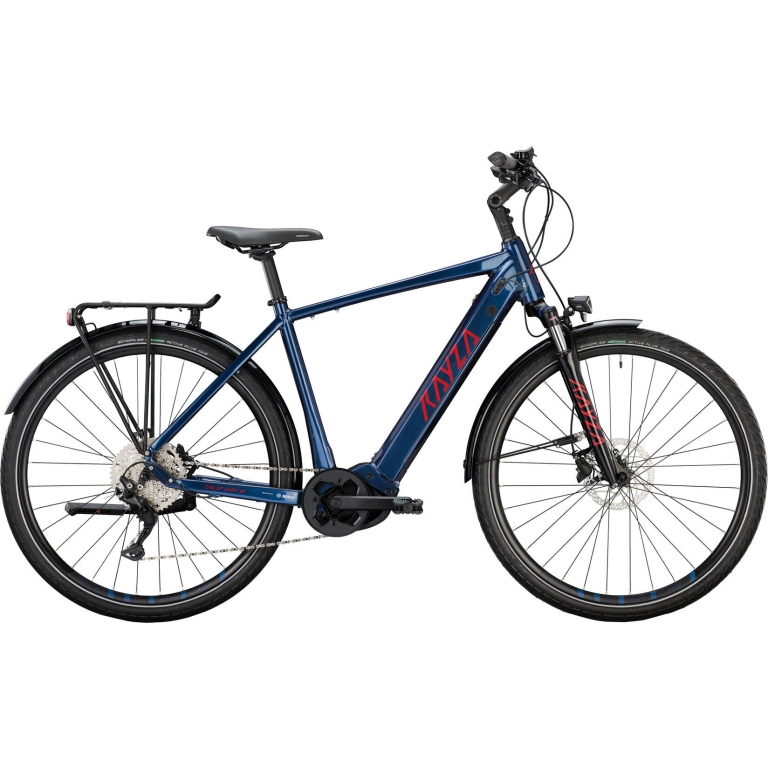 Kayza "Talik Dry 8" Elektro-Trekkingrad, 625Wh, 28 Zoll, dark-navy-blue