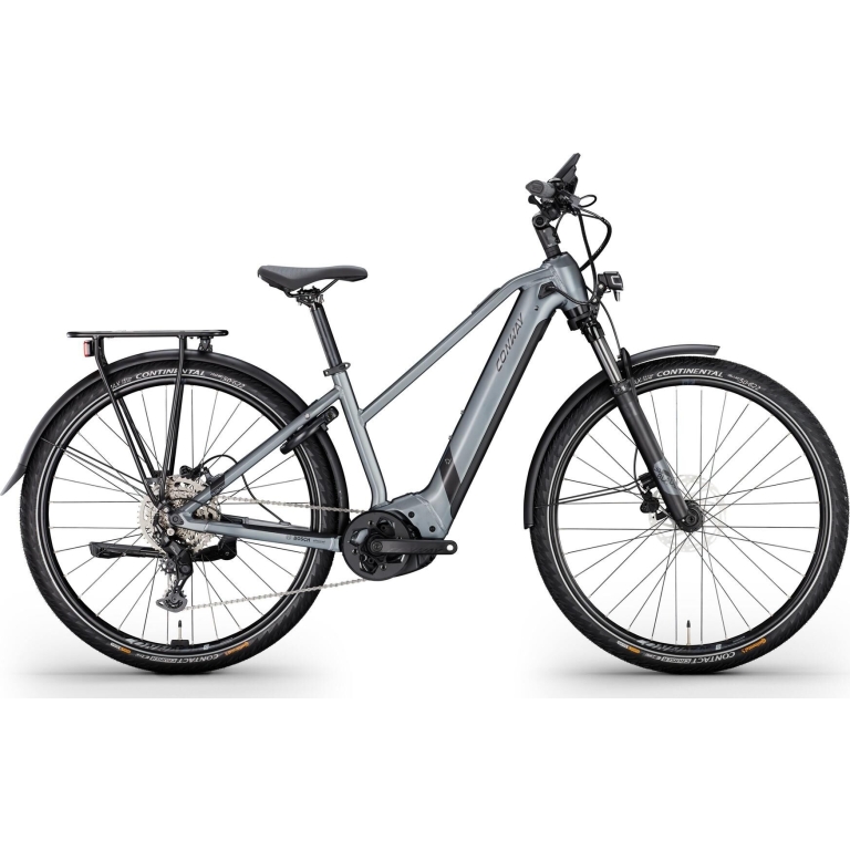 CONWAY Elektro-Trekkingrad "Cairon T 3.0 750 SE" E-Bike, 750Wh, 28 Zoll, shadowgrey-black-metallic