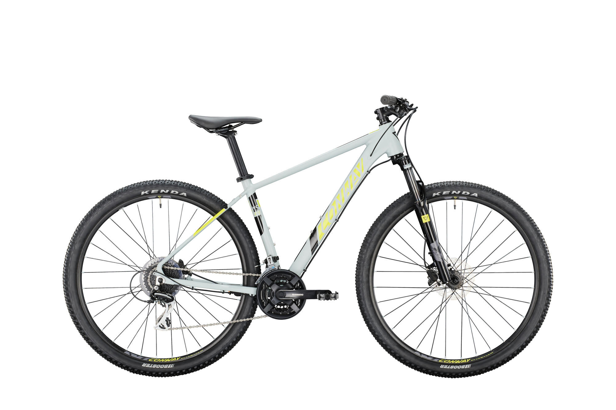 CONWAY "MS 4.9" MTB Hardtail, 29 Zoll,  lightgrey matt/acid metallic
