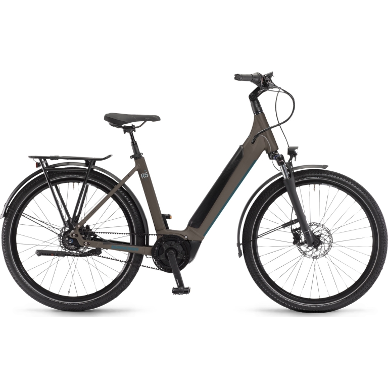 Winora "Sinus R5 Low" E-Bike, 625Wh, 27,5 Zoll, peat-matt
