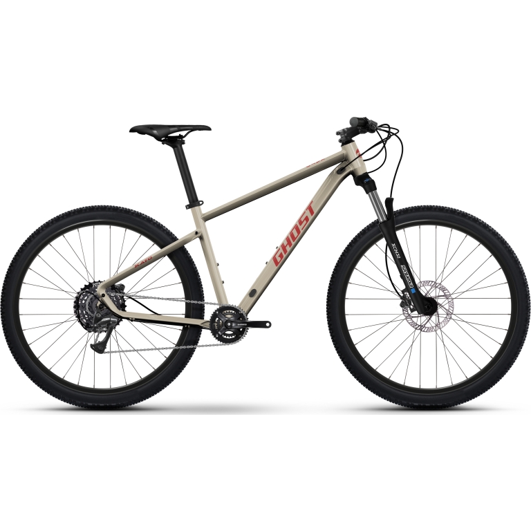 GHOST "KATO ESSENTIAL 29 - C1" MTB Hardtail, 29 Zoll, smoke gray/candy red