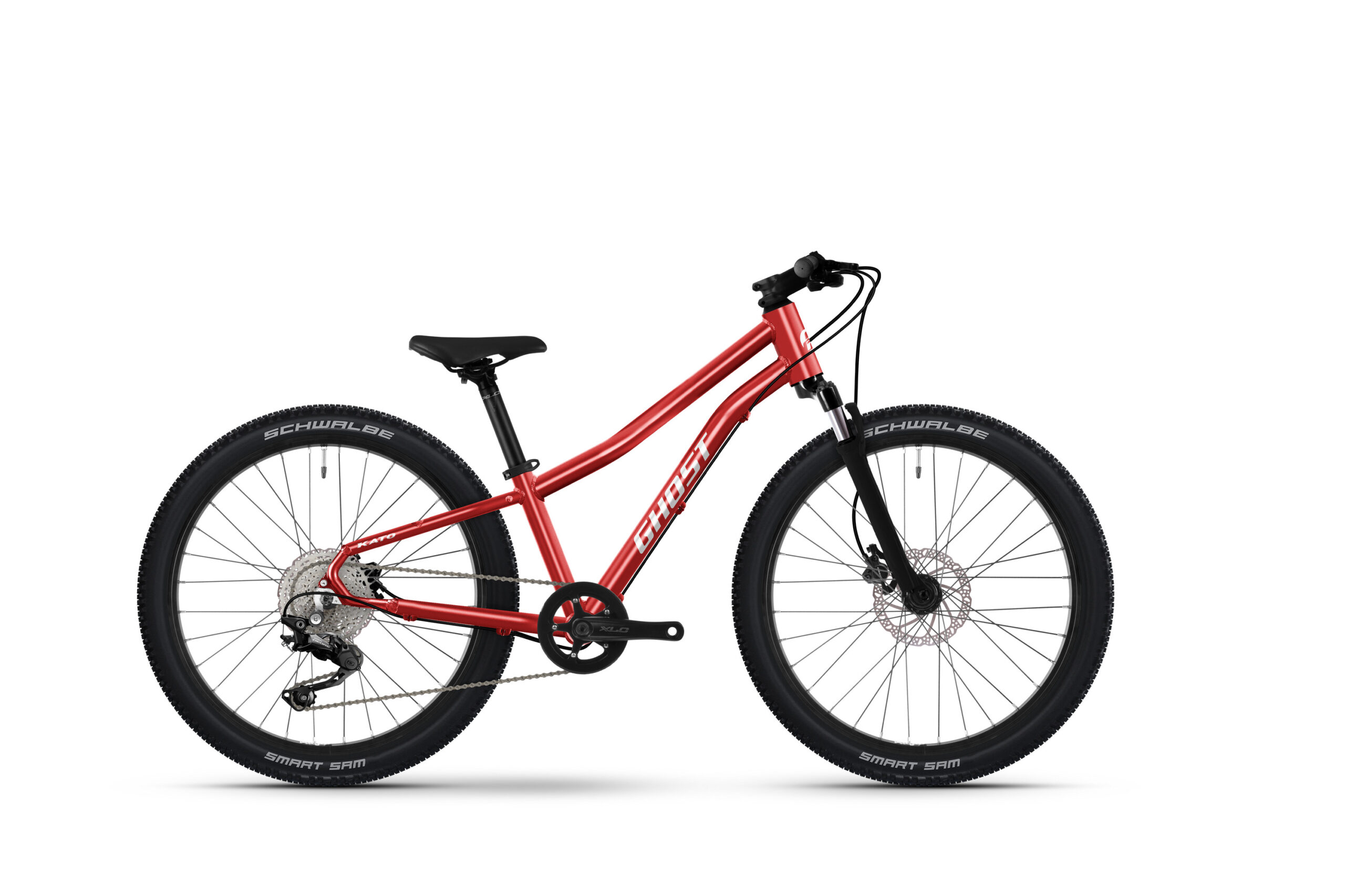 GHOST "KATO 24 PRO - C1" MTB Kinder-/Jungendrad, 24 Zoll, mad red/pearl white