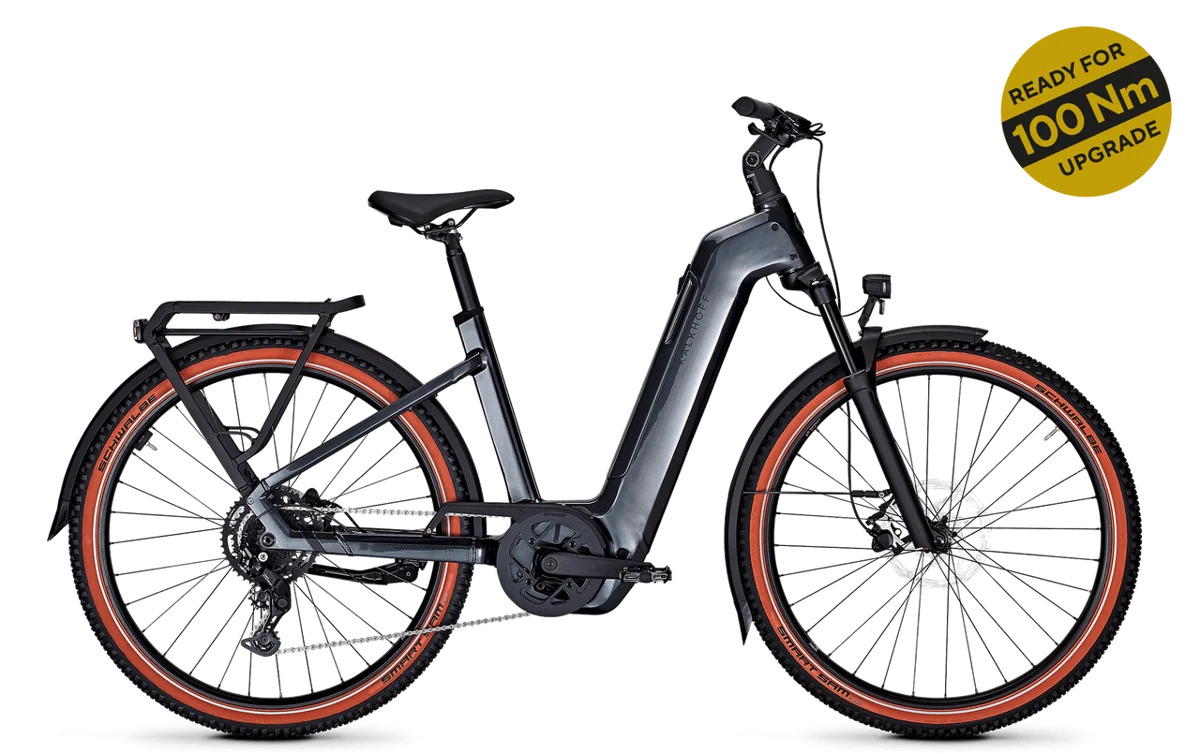 Kalkhoff "Entice 5 Season 12" E-Bike, 800Wh, 27,5 Zoll, darksilver