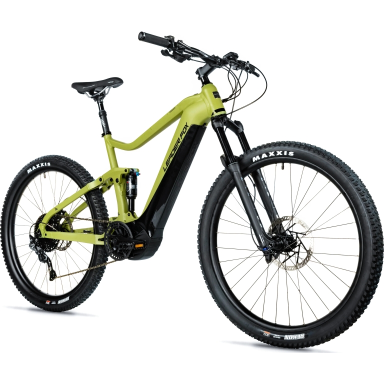 Leader Fox "Arran" MTB Fully E-Bike, 720Wh, 29 Zoll, armygreen