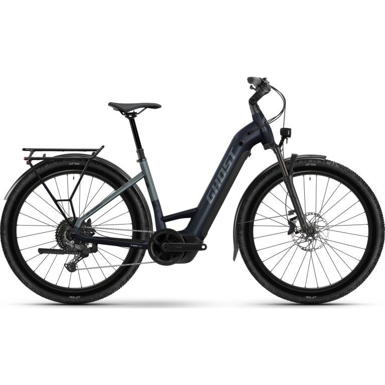 GHOST "E-TERU Universal EQ LOW - C1" E-Bike, 600Wh, 27,5 Zoll, dark gunmetal/abbey