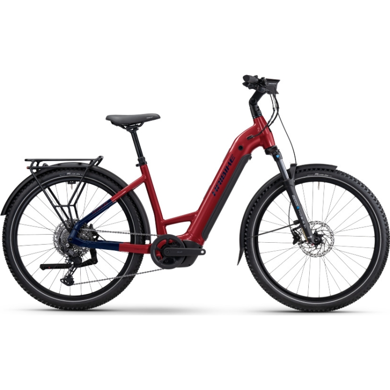 Haibike "Trekking 7 Low" E-Bike, 800Wh, 27,5 Zoll, red
