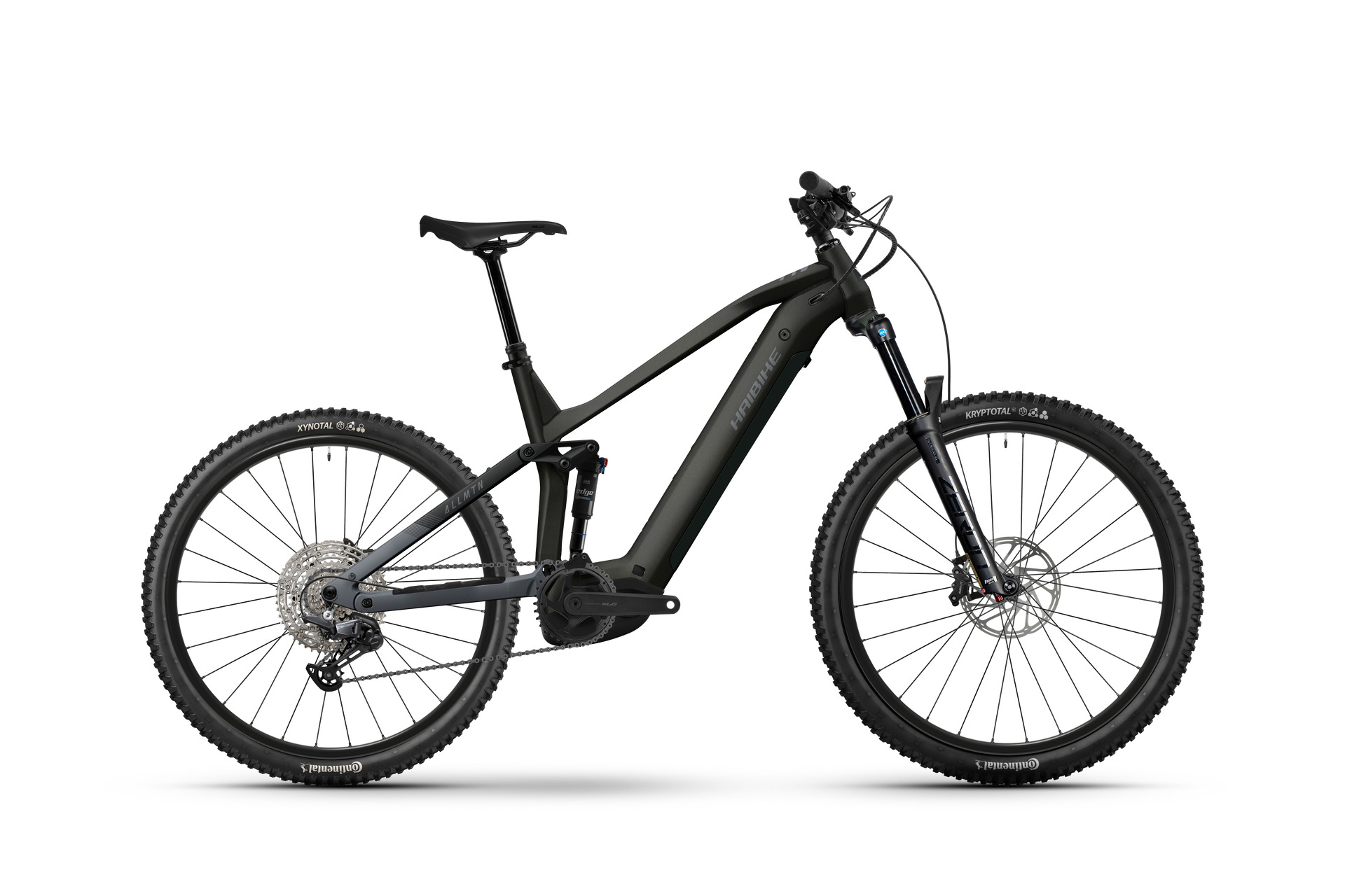 Haibike "ALLMTN 2" MTB E-Bike, 800Wh, 29 Zoll, black-indigo