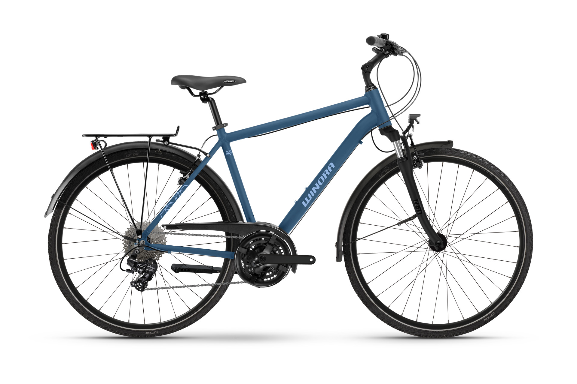 Winora "Domingo X21 High" Trekkingrad, 28 Zoll, moonlit-mist-matt