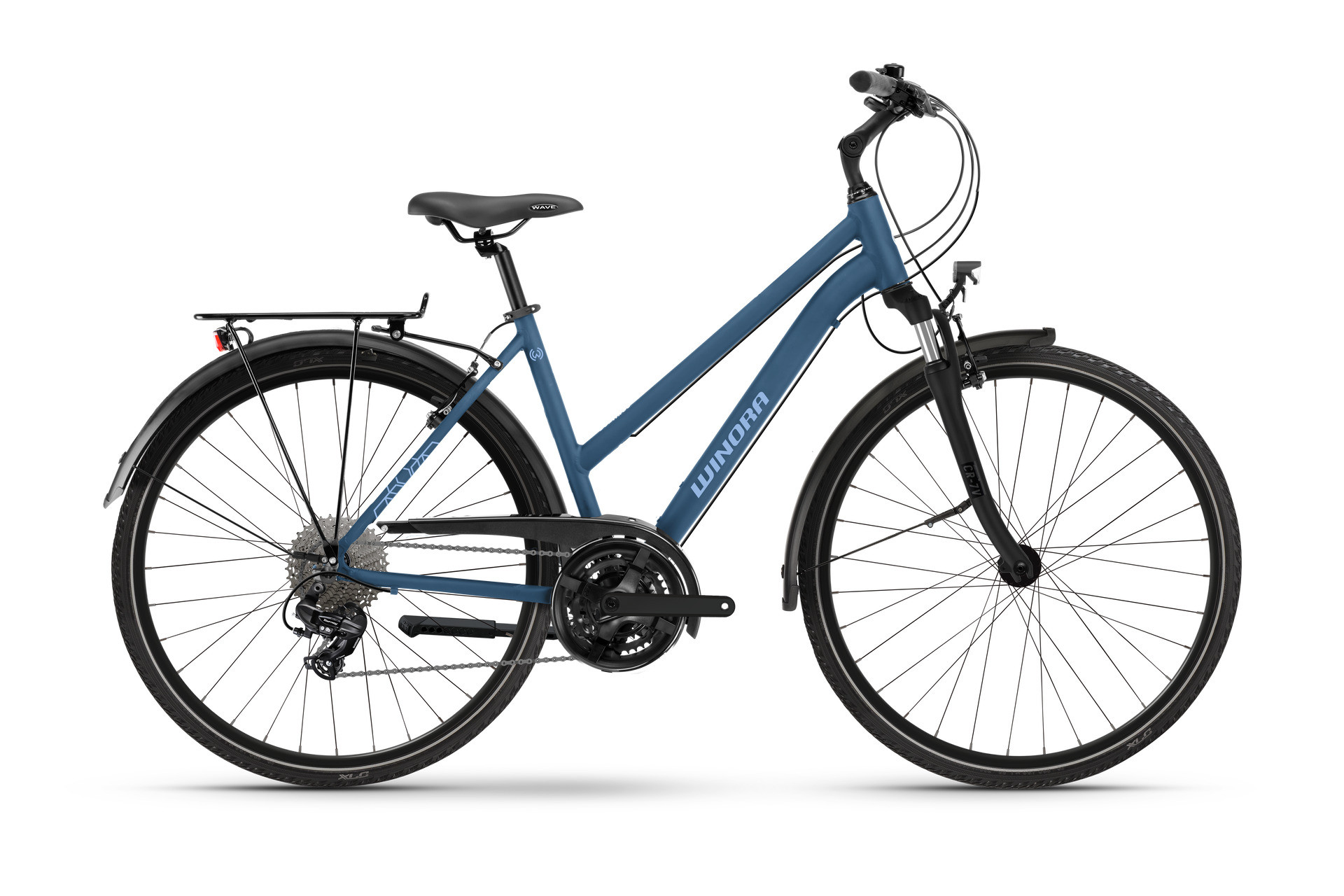Winora "Domingo X21 Mid" Trekkingrad, 28 Zoll, moonlit-mist-matt