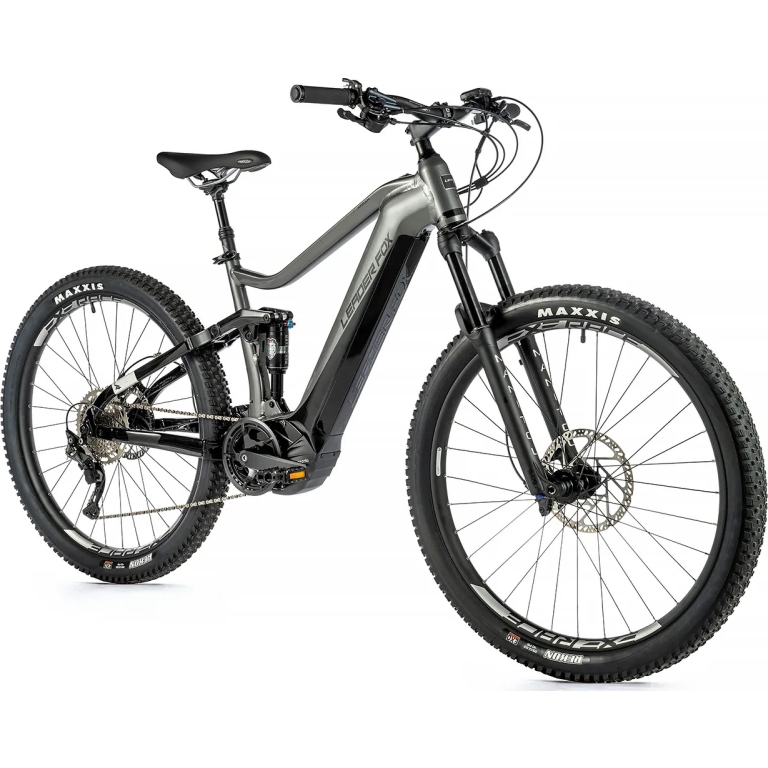Leader Fox "Arran" MTB Fully E-Bike, 720Wh, 29 Zoll, silver-black