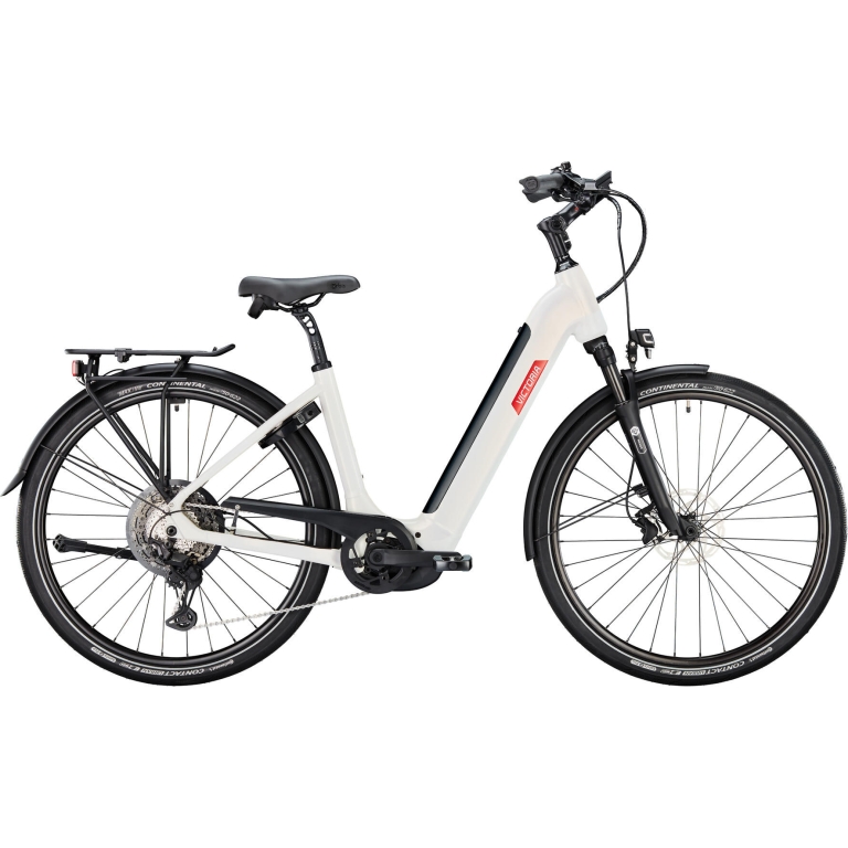 VICTORIA Elektro-Trekkingrad "Manoc 6" Low E-Bike, 750Wh, 28 Zoll, galaxy-white