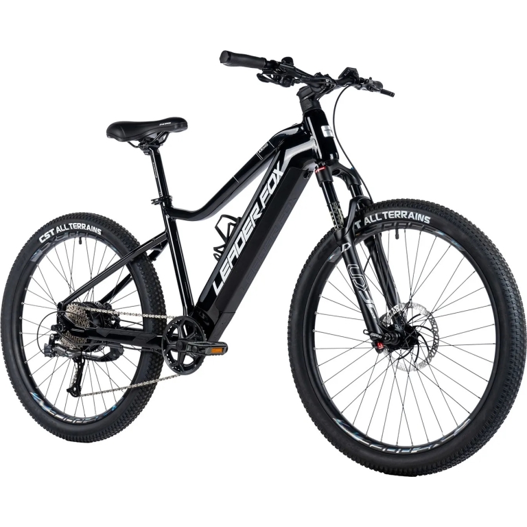 Leader Fox "Arimo" MTB Hardtail E-Bike, 720Wh, 27,5 Zoll, black