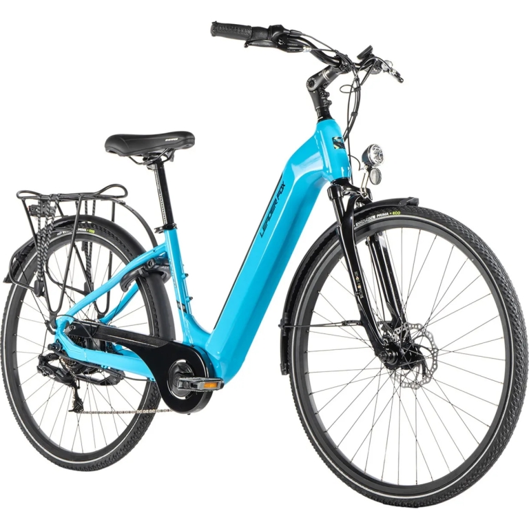 Leader Fox "Induktora" Cityrad E-Bike, 540Wh, 28 Zoll, lightblue