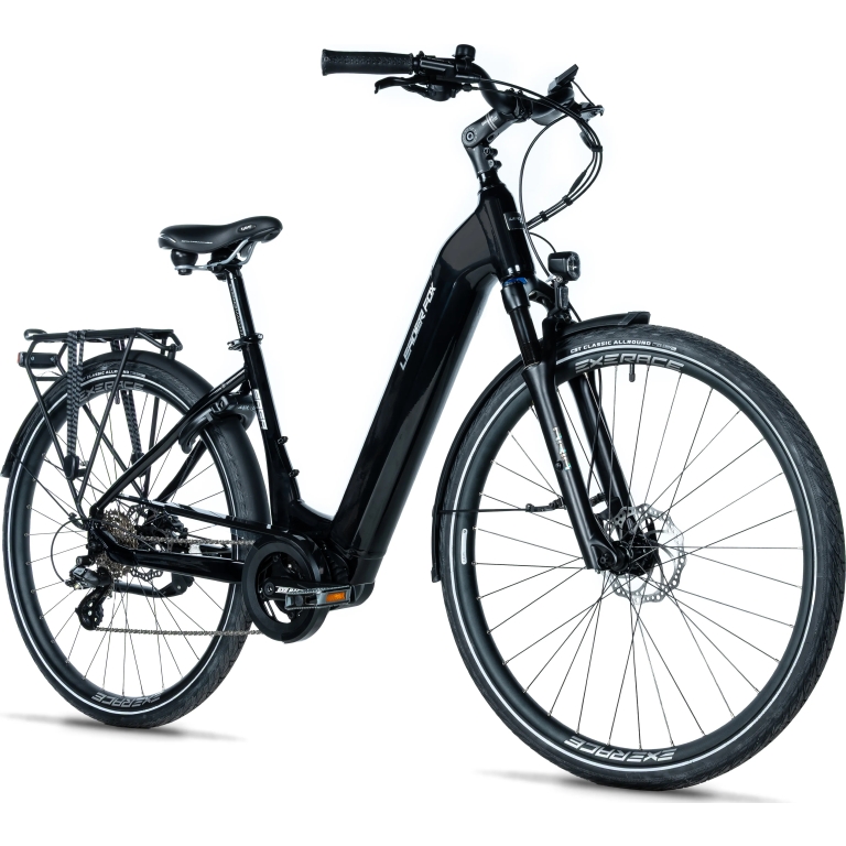 Leader Fox "Saga" Cityrad E-Bike, 540Wh, 28 Zoll, black