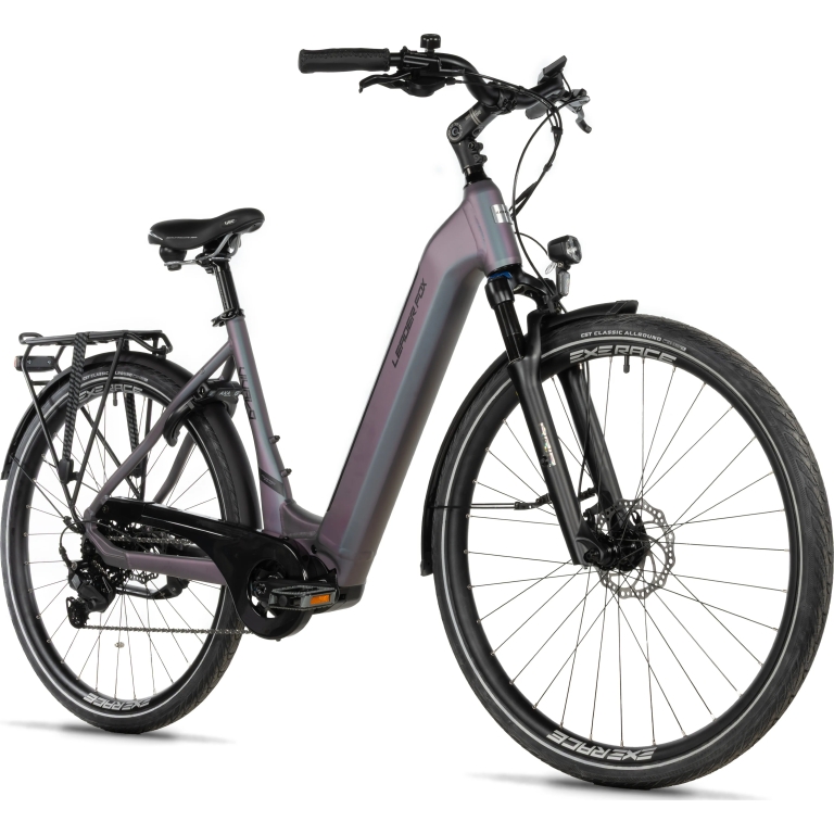 Leader Fox "Vivalo" Cityrad E-Bike, 540Wh, 28 Zoll, grey