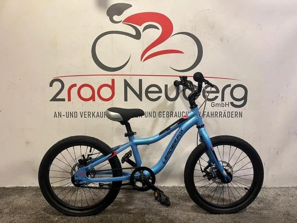 Leader Fox KENO 18" Kinderfahrrad | Riemen & Scheibenbremsen